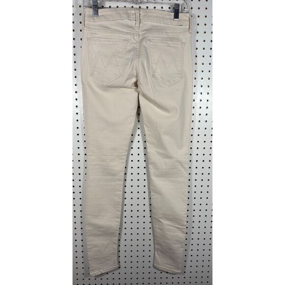 Mother bump in the night off white denim jeans size 27 - Picture 2 of 11